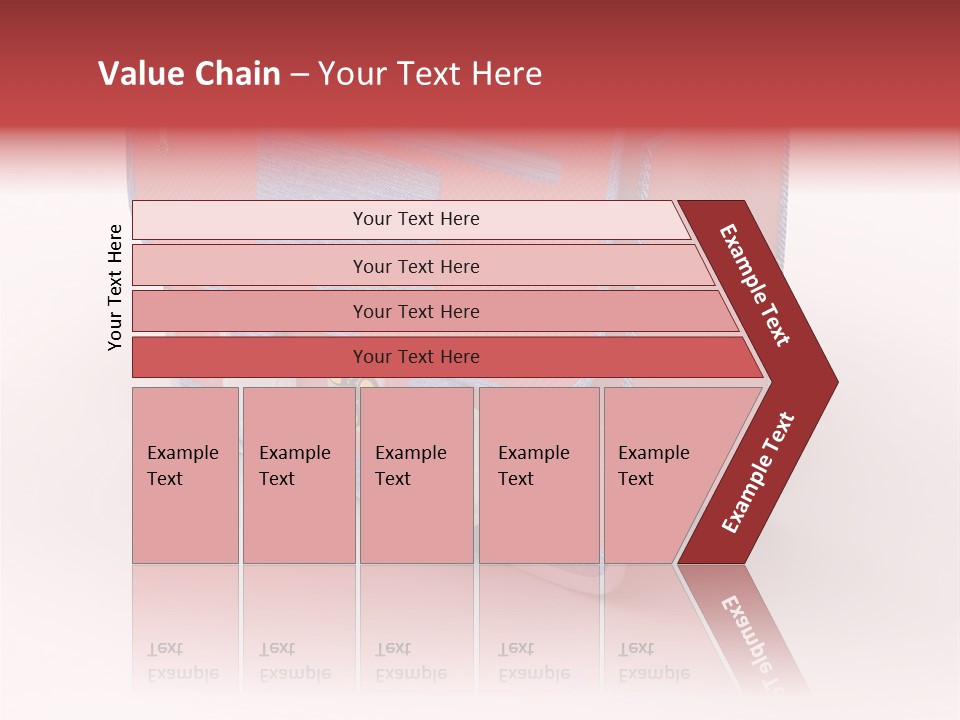 Preschool Girl Red PowerPoint Template