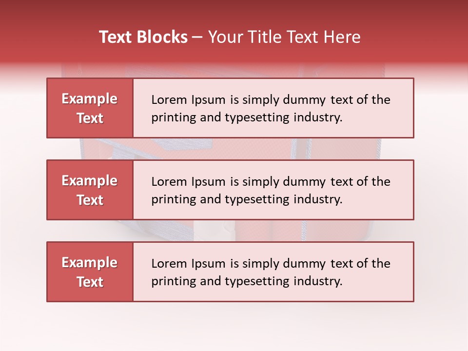 Preschool Girl Red PowerPoint Template