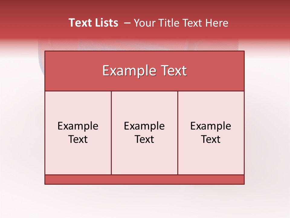 Preschool Girl Red PowerPoint Template