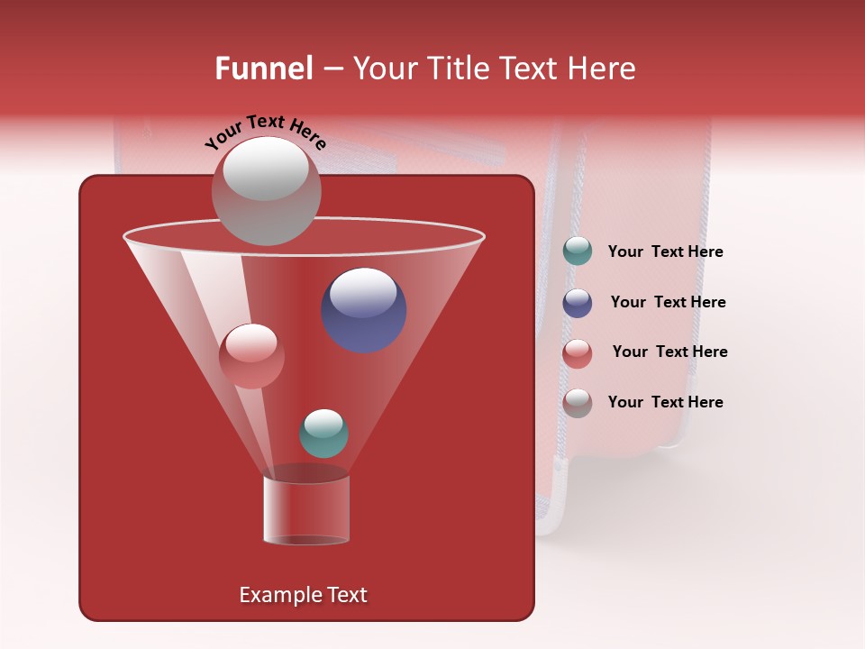 Preschool Girl Red PowerPoint Template