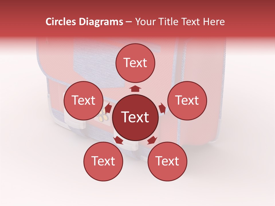 Preschool Girl Red PowerPoint Template