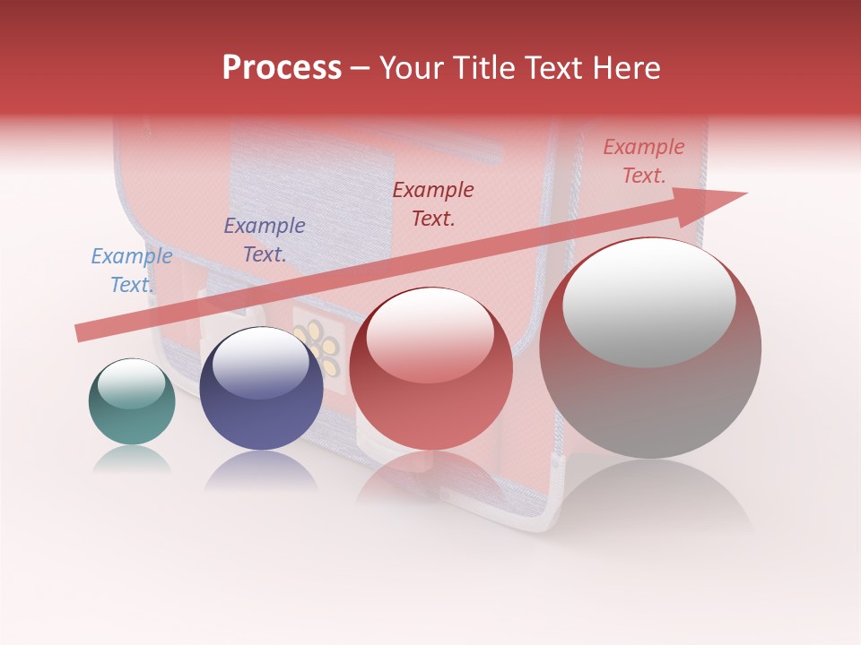 Preschool Girl Red PowerPoint Template