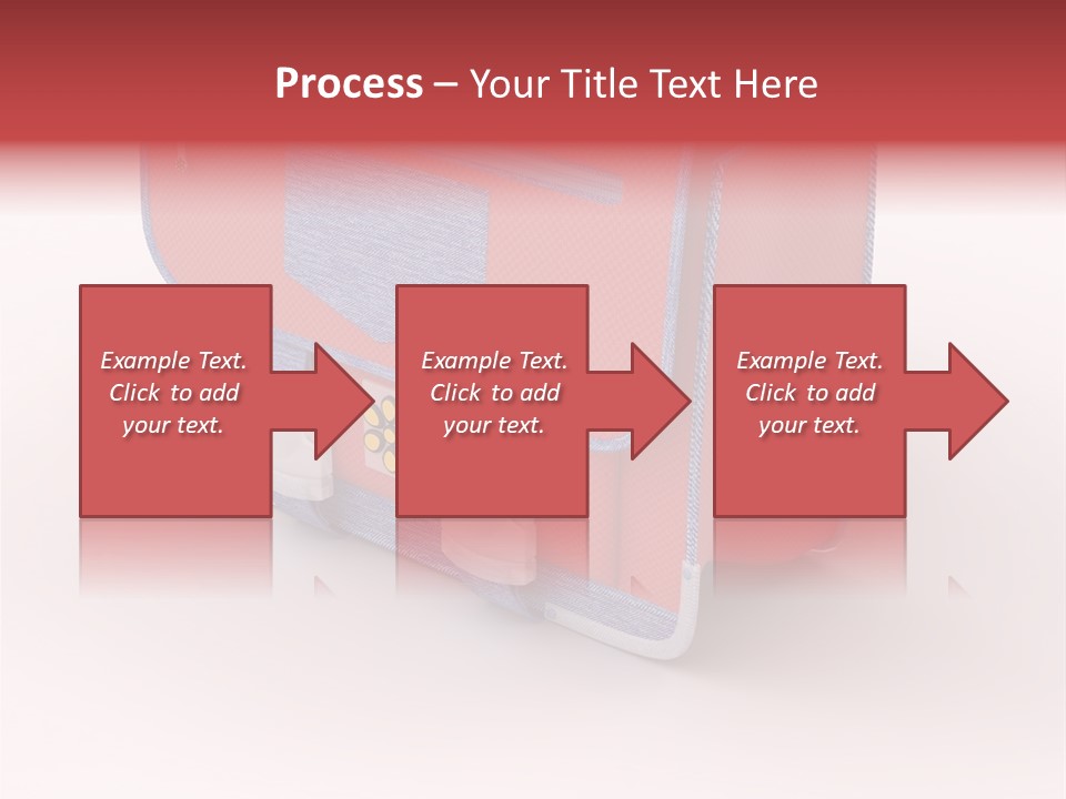 Preschool Girl Red PowerPoint Template