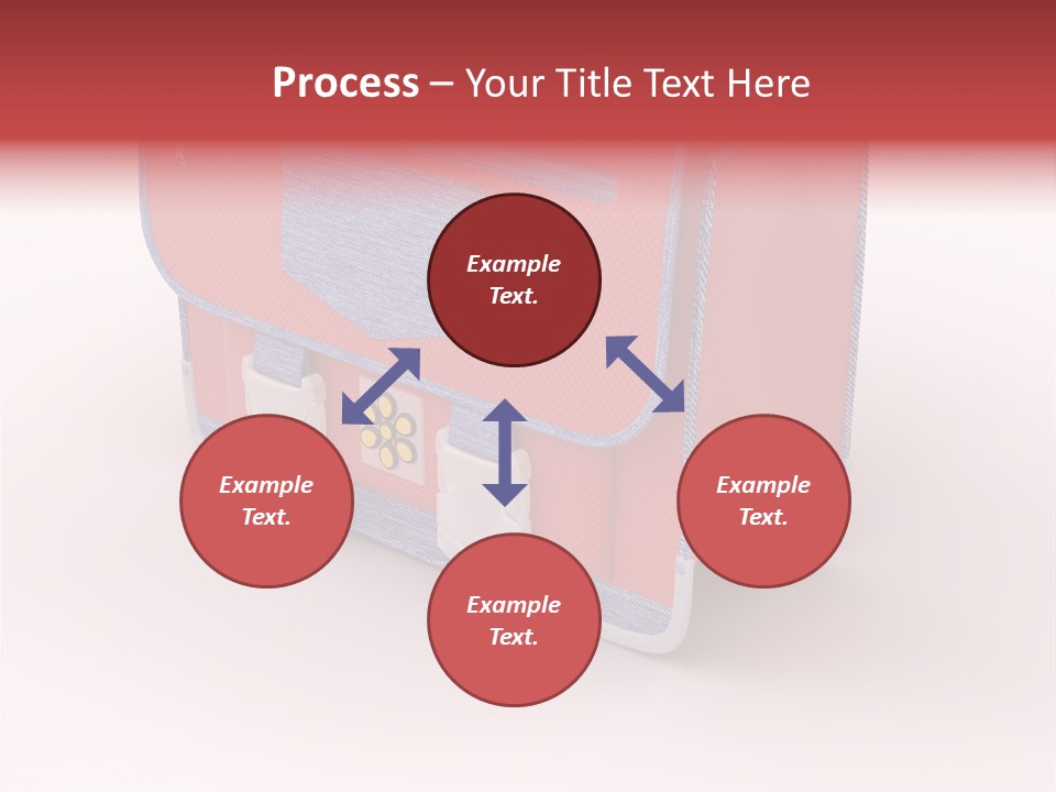 Preschool Girl Red PowerPoint Template