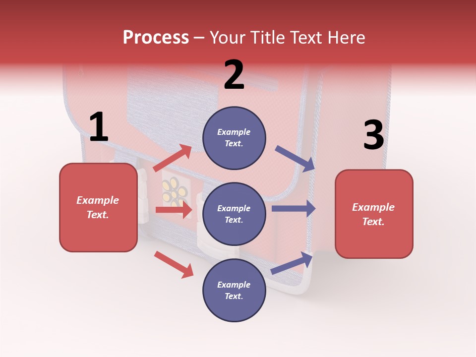 Preschool Girl Red PowerPoint Template