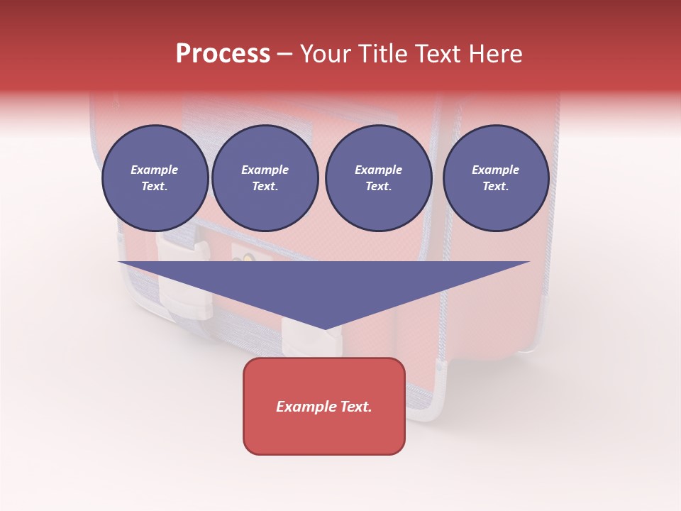 Preschool Girl Red PowerPoint Template