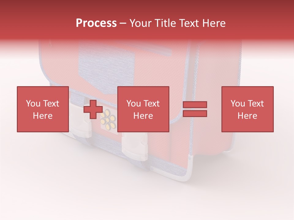 Preschool Girl Red PowerPoint Template