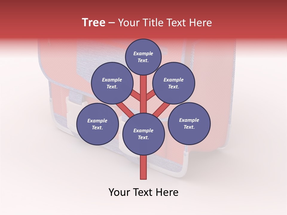 Preschool Girl Red PowerPoint Template