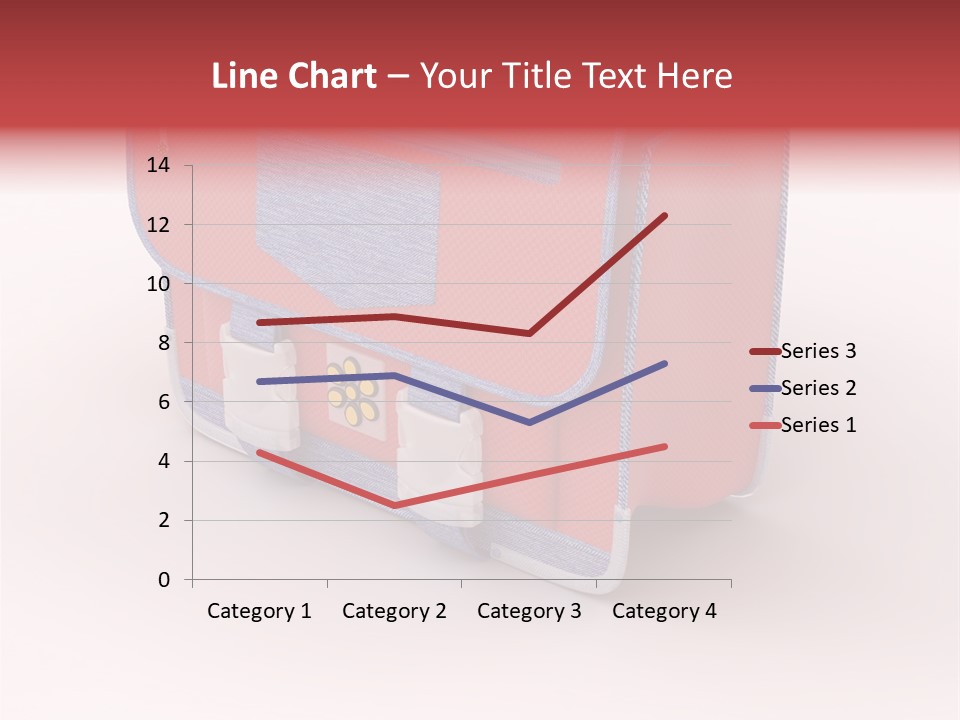 Preschool Girl Red PowerPoint Template