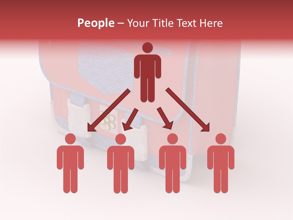 Preschool Girl Red PowerPoint Template