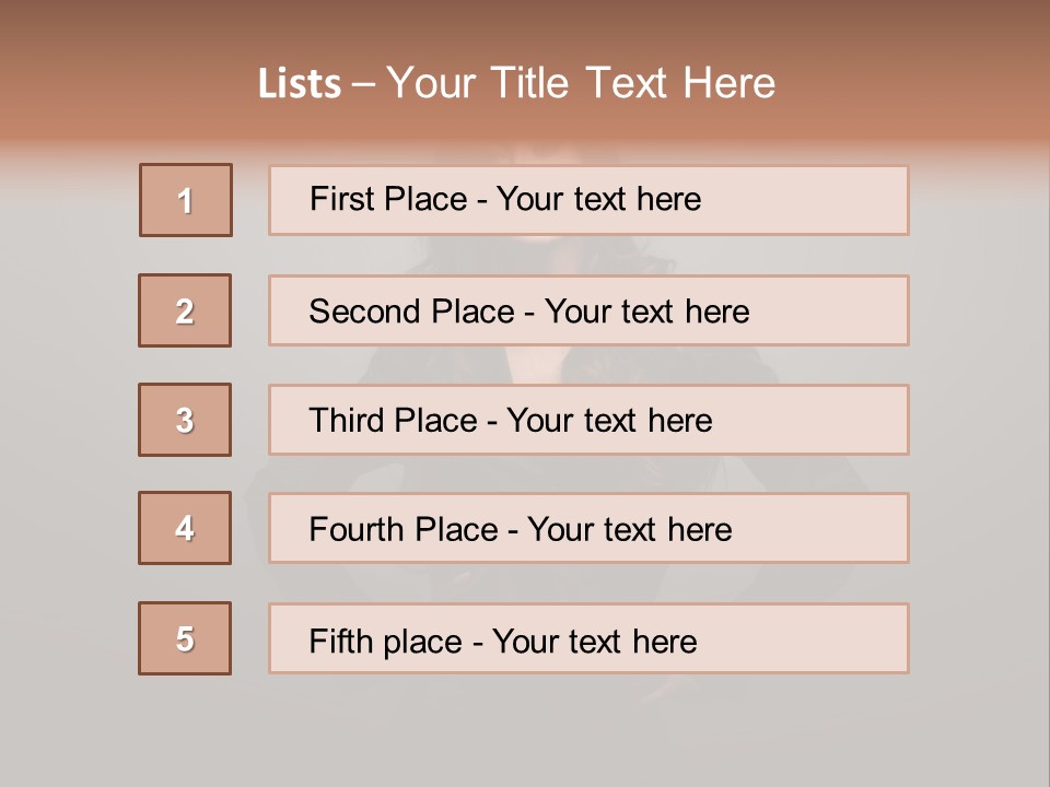 Office Work Force PowerPoint Template