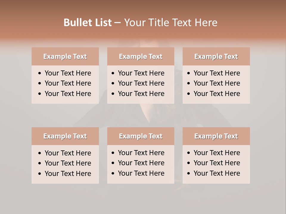 Office Work Force PowerPoint Template