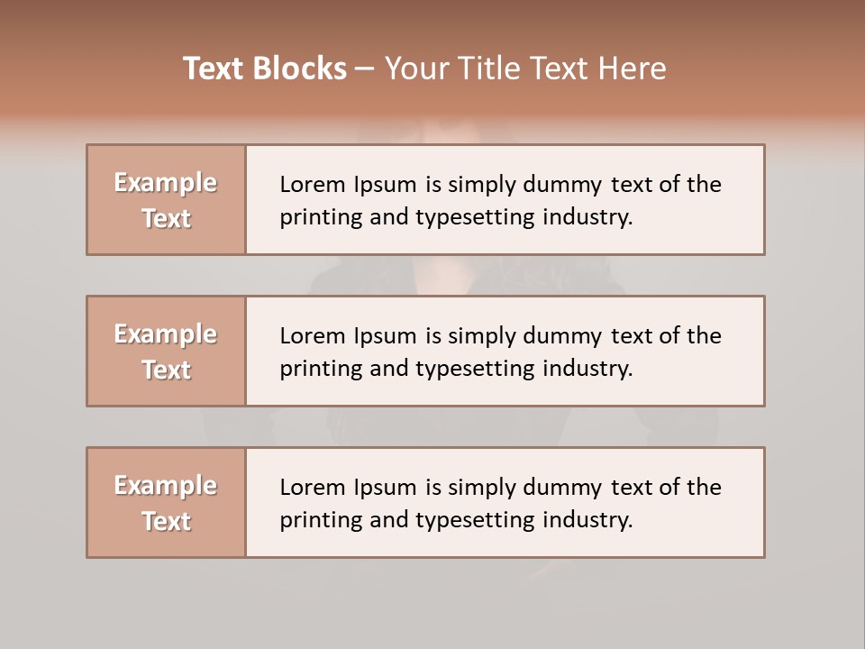 Office Work Force PowerPoint Template