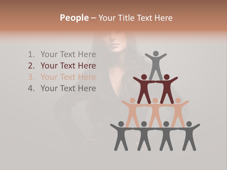 Office Work Force PowerPoint Template