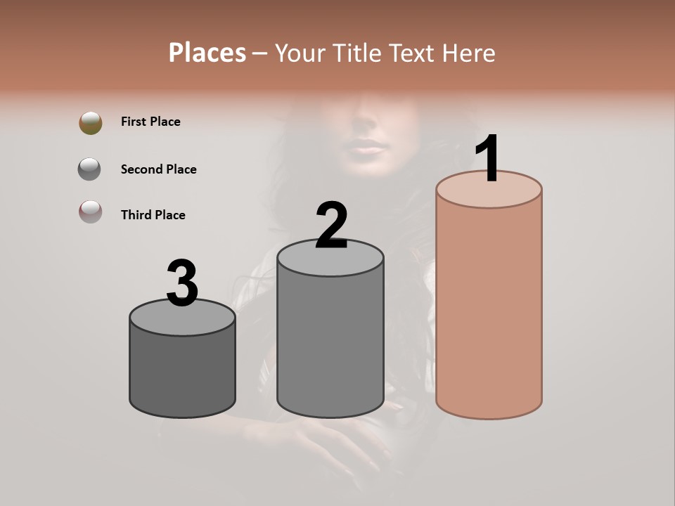 Italian Beauty Woman PowerPoint Template