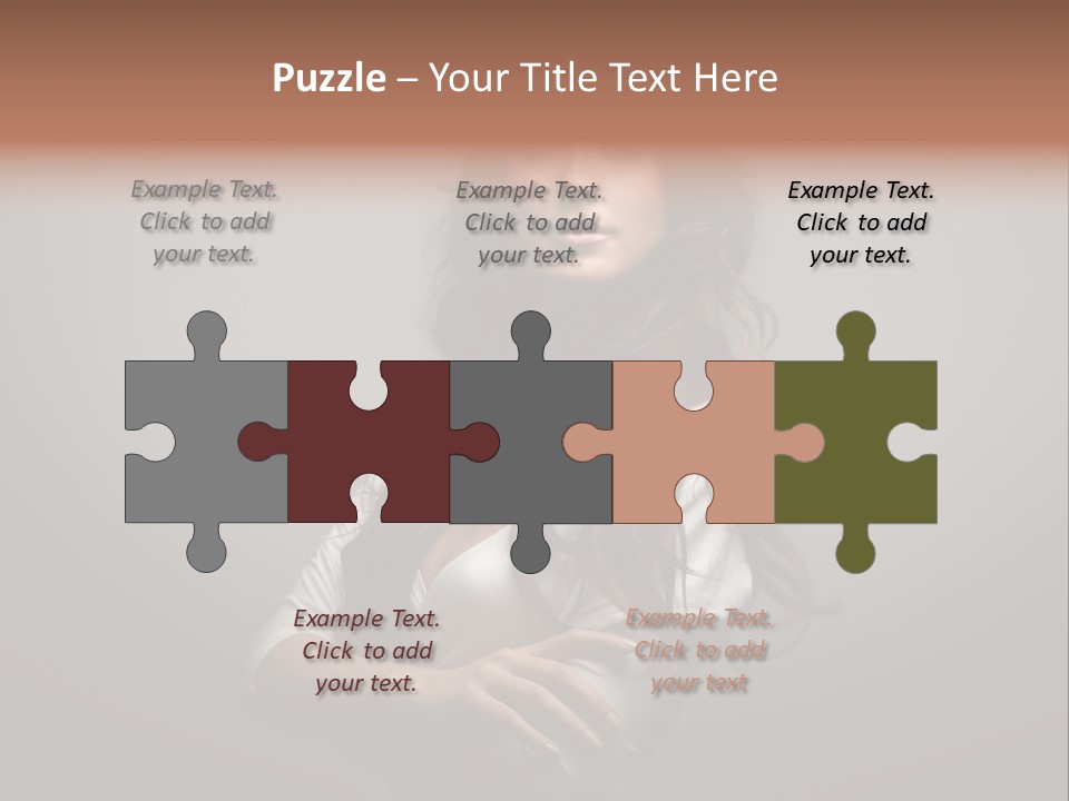 Italian Beauty Woman PowerPoint Template