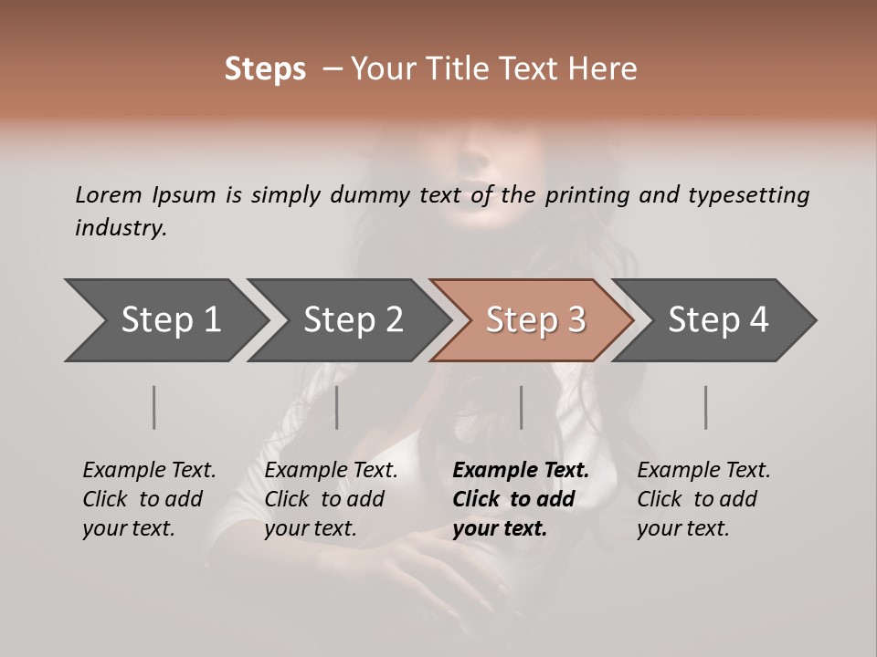 Italian Beauty Woman PowerPoint Template