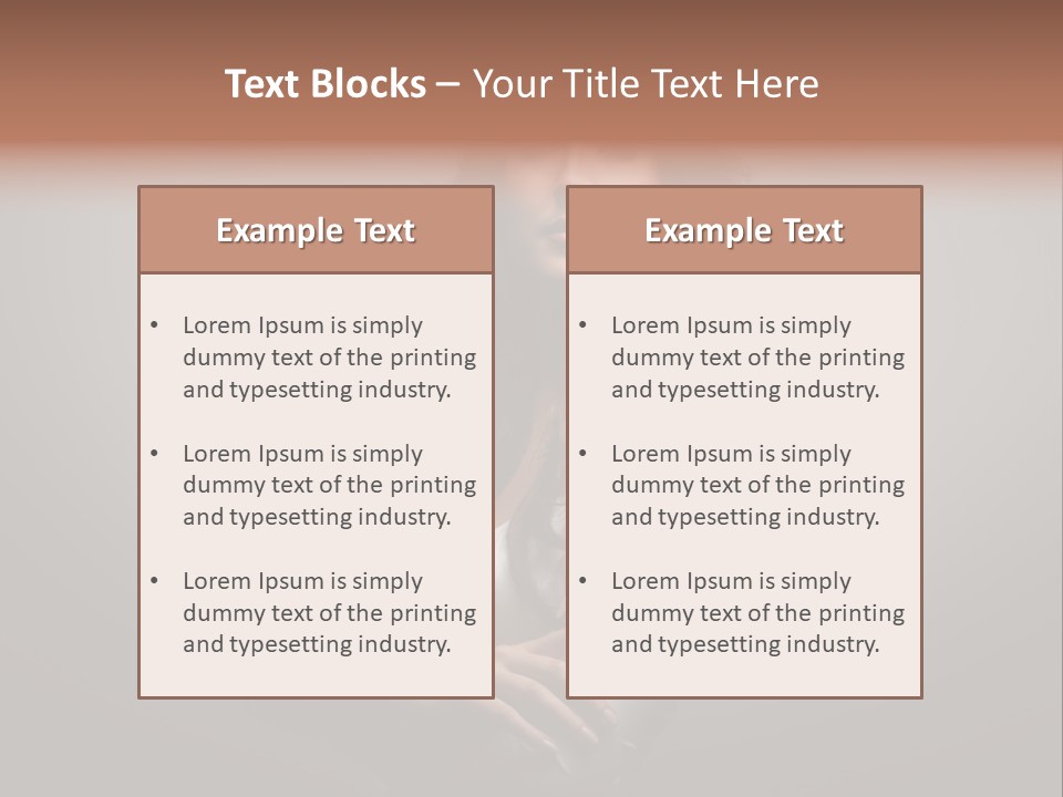 Italian Beauty Woman PowerPoint Template