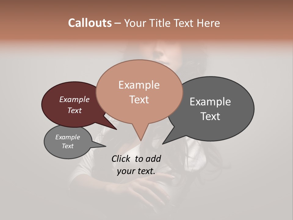 Italian Beauty Woman PowerPoint Template