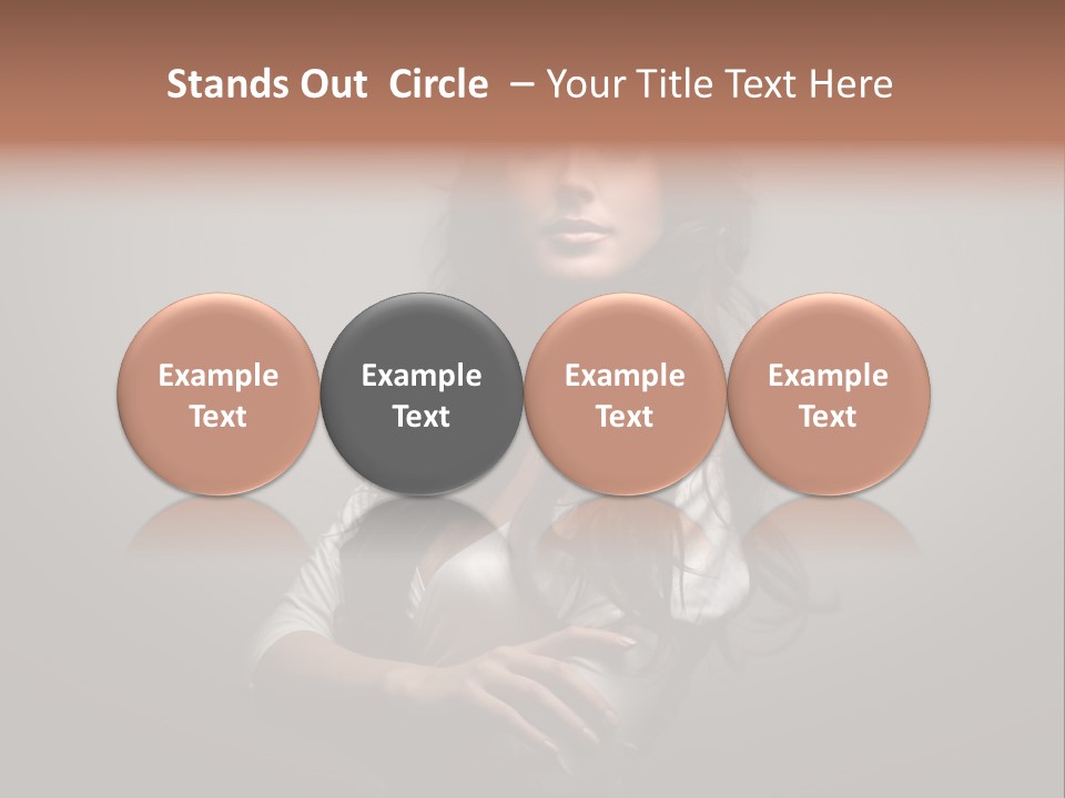 Italian Beauty Woman PowerPoint Template