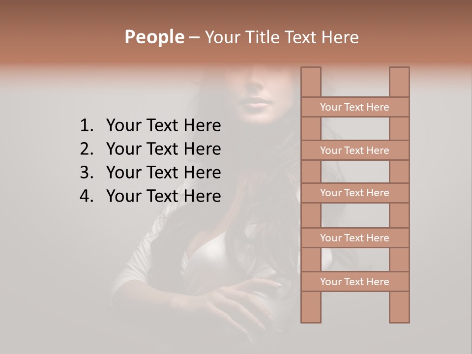 Italian Beauty Woman PowerPoint Template