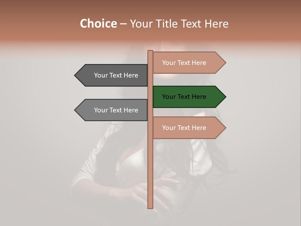 Italian Beauty Woman PowerPoint Template