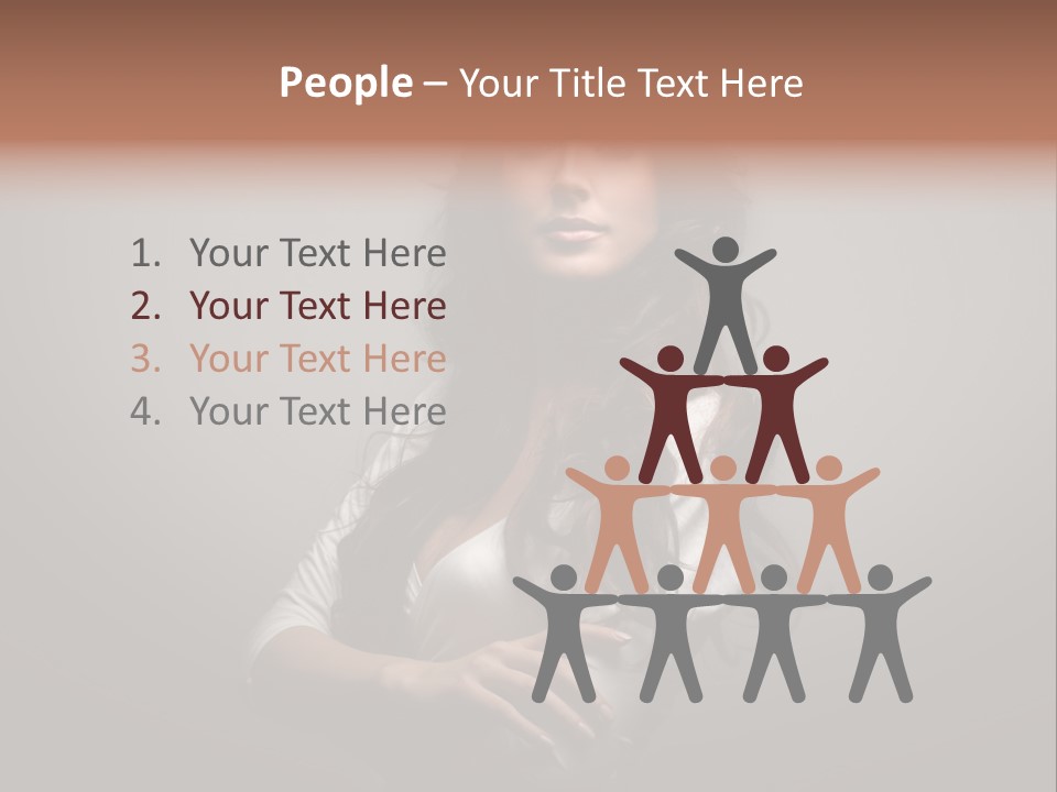 Italian Beauty Woman PowerPoint Template