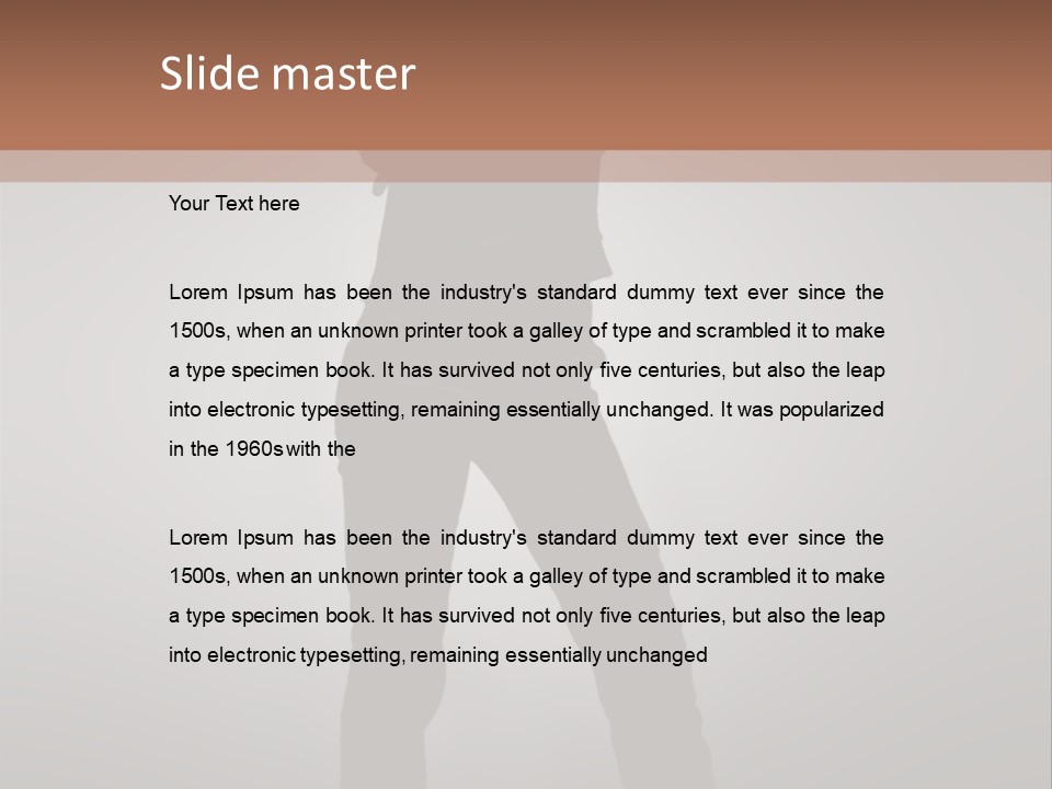 Female Money Success PowerPoint Template