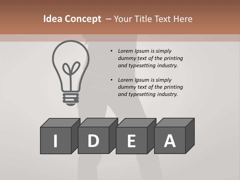 Female Money Success PowerPoint Template