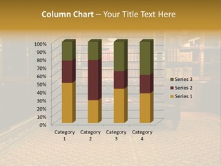 Room Vintage Cabinet PowerPoint Template