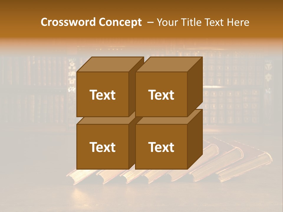 Educated Encyclopaedia School PowerPoint Template