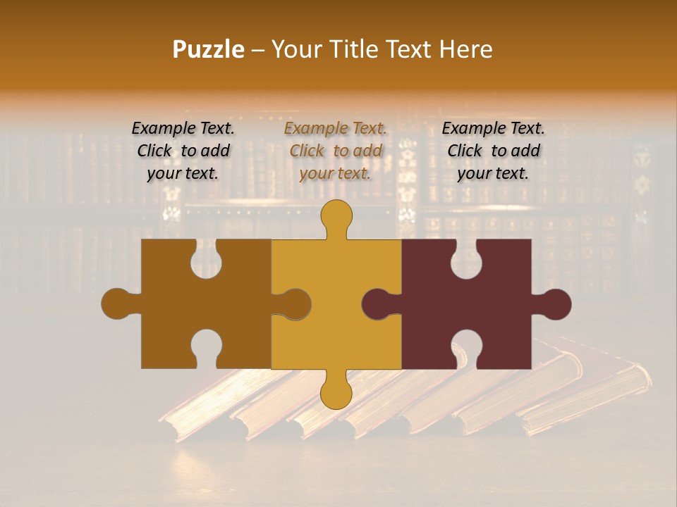 Educated Encyclopaedia School PowerPoint Template