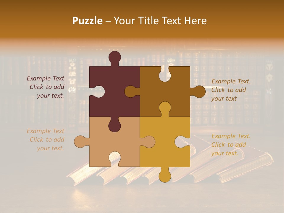 Educated Encyclopaedia School PowerPoint Template