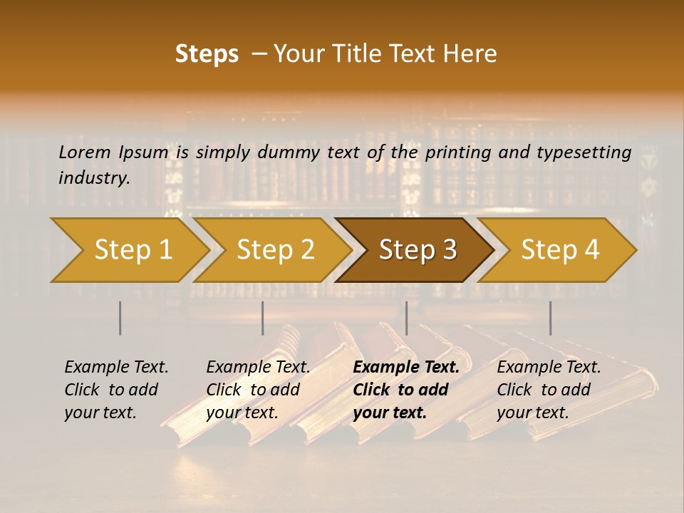 Educated Encyclopaedia School PowerPoint Template
