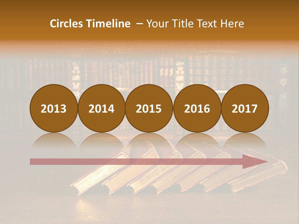 Educated Encyclopaedia School PowerPoint Template