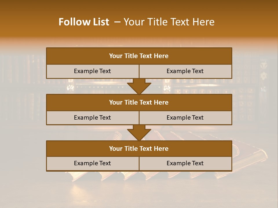 Educated Encyclopaedia School PowerPoint Template