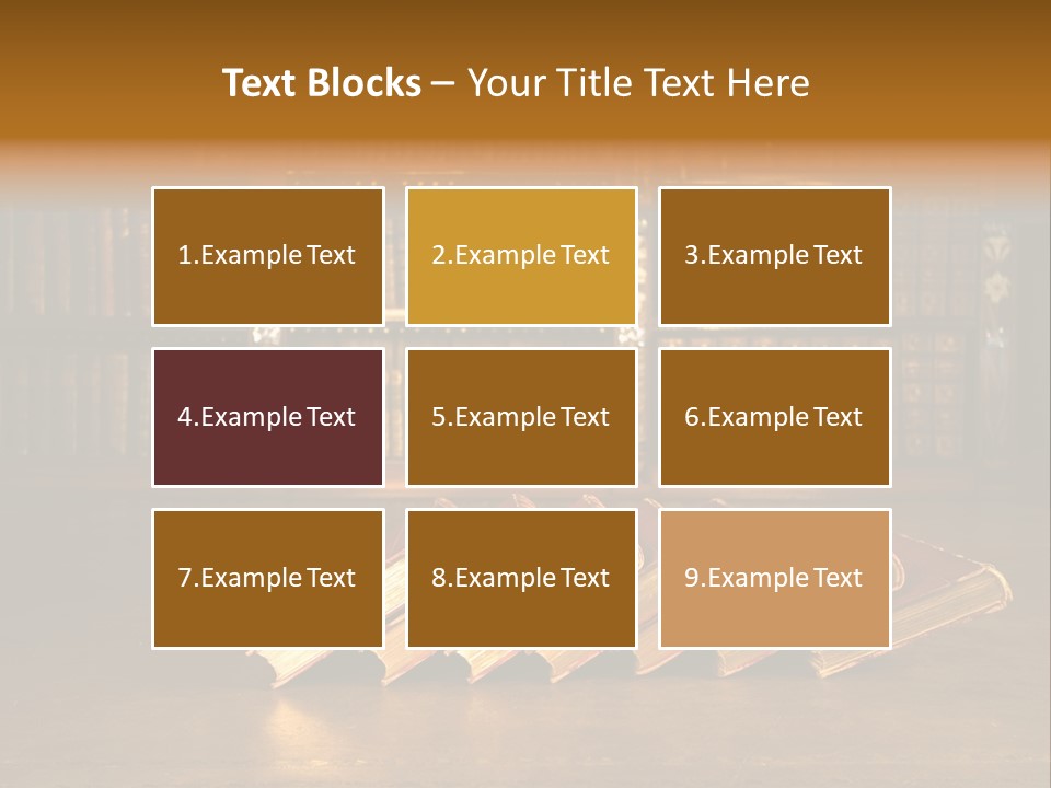 Educated Encyclopaedia School PowerPoint Template