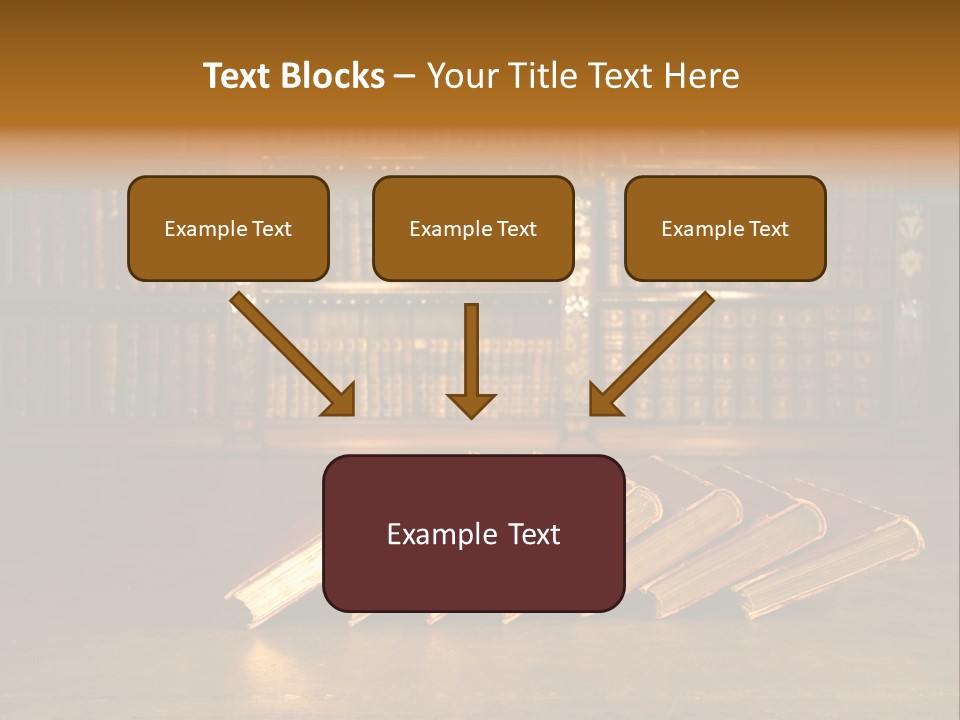 Educated Encyclopaedia School PowerPoint Template