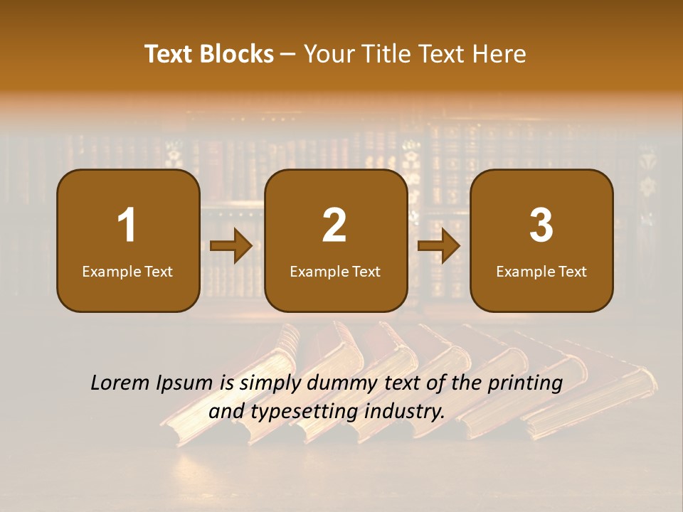 Educated Encyclopaedia School PowerPoint Template