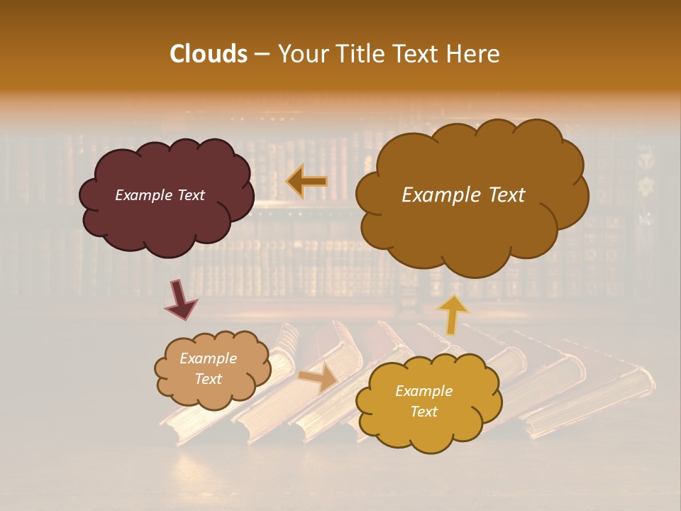 Educated Encyclopaedia School PowerPoint Template