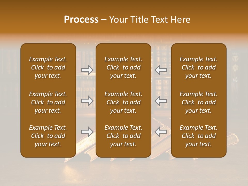 Educated Encyclopaedia School PowerPoint Template