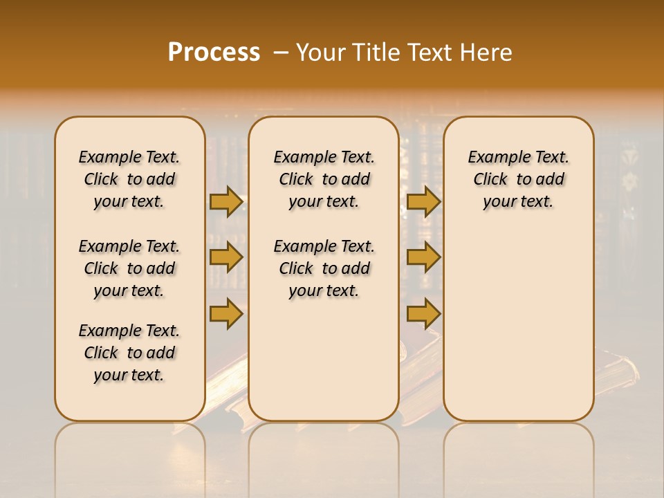 Educated Encyclopaedia School PowerPoint Template