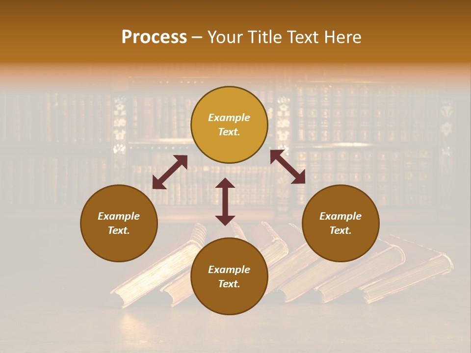 Educated Encyclopaedia School PowerPoint Template