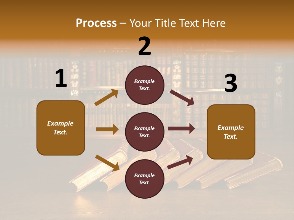 Educated Encyclopaedia School PowerPoint Template
