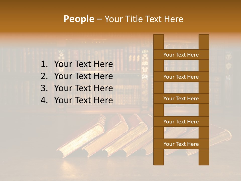 Educated Encyclopaedia School PowerPoint Template