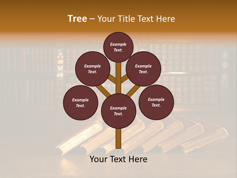 Educated Encyclopaedia School PowerPoint Template