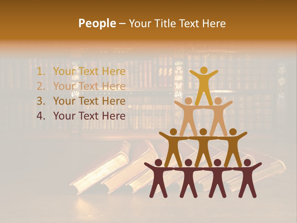 Educated Encyclopaedia School PowerPoint Template