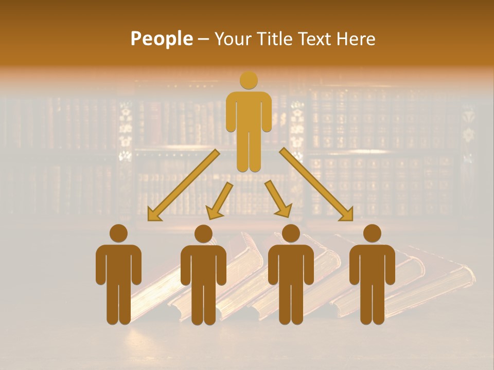 Educated Encyclopaedia School PowerPoint Template