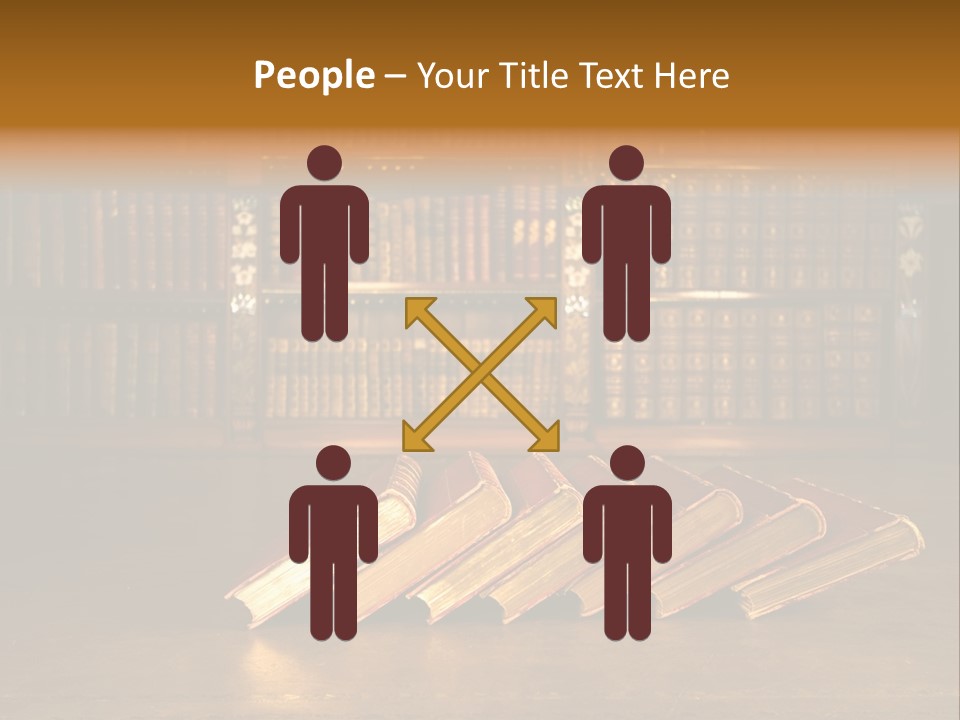 Educated Encyclopaedia School PowerPoint Template