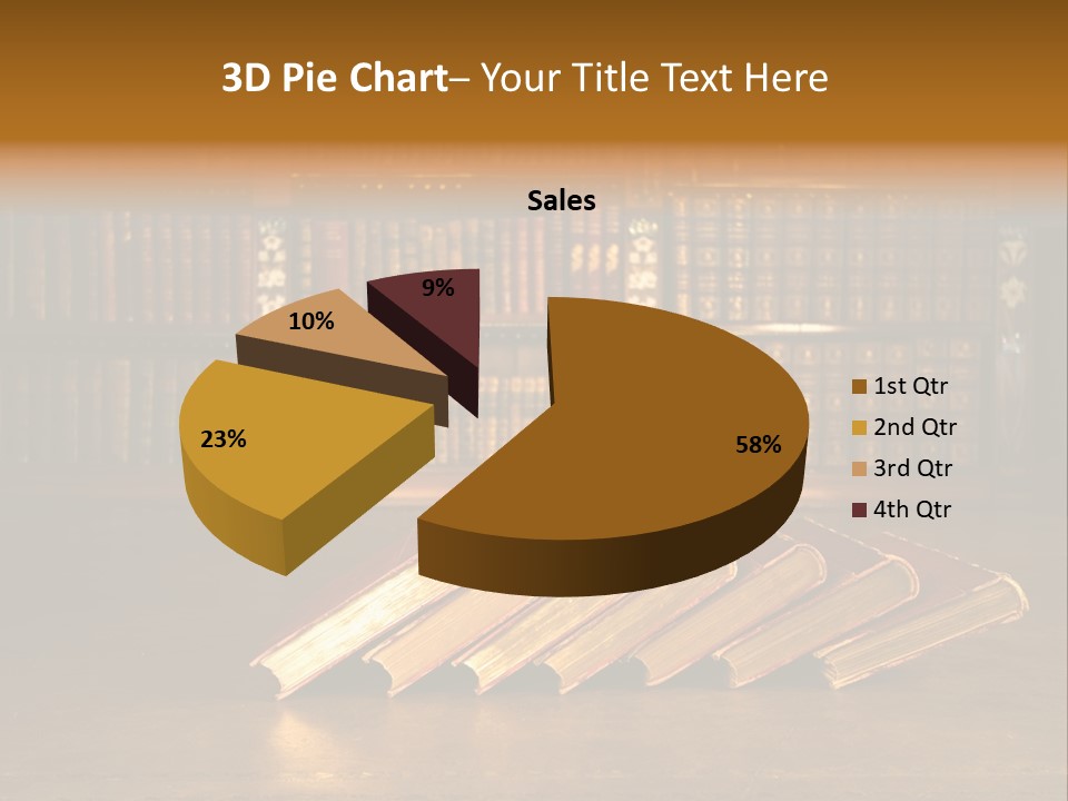 Educated Encyclopaedia School PowerPoint Template